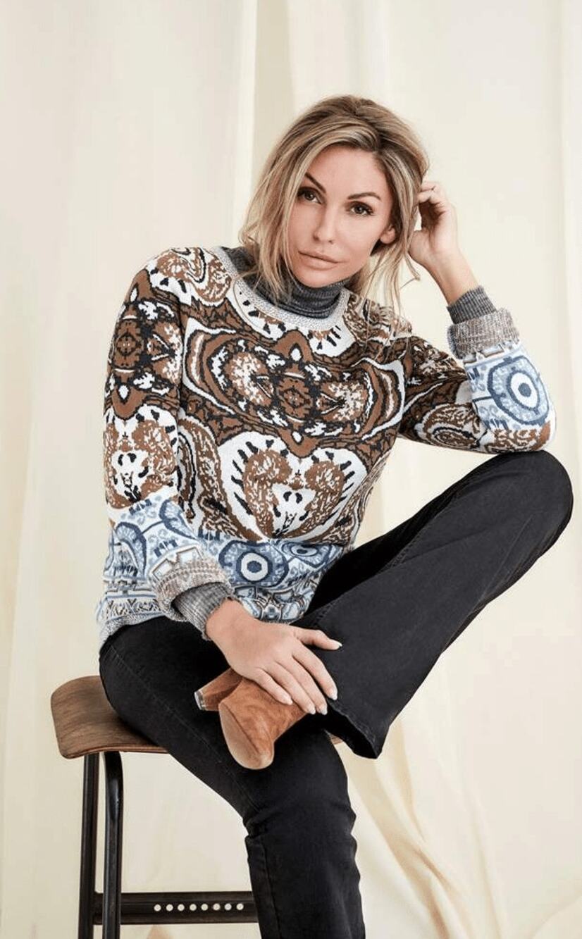 Skovhuus Knit 2061 – Color 2063 Brown Size M
